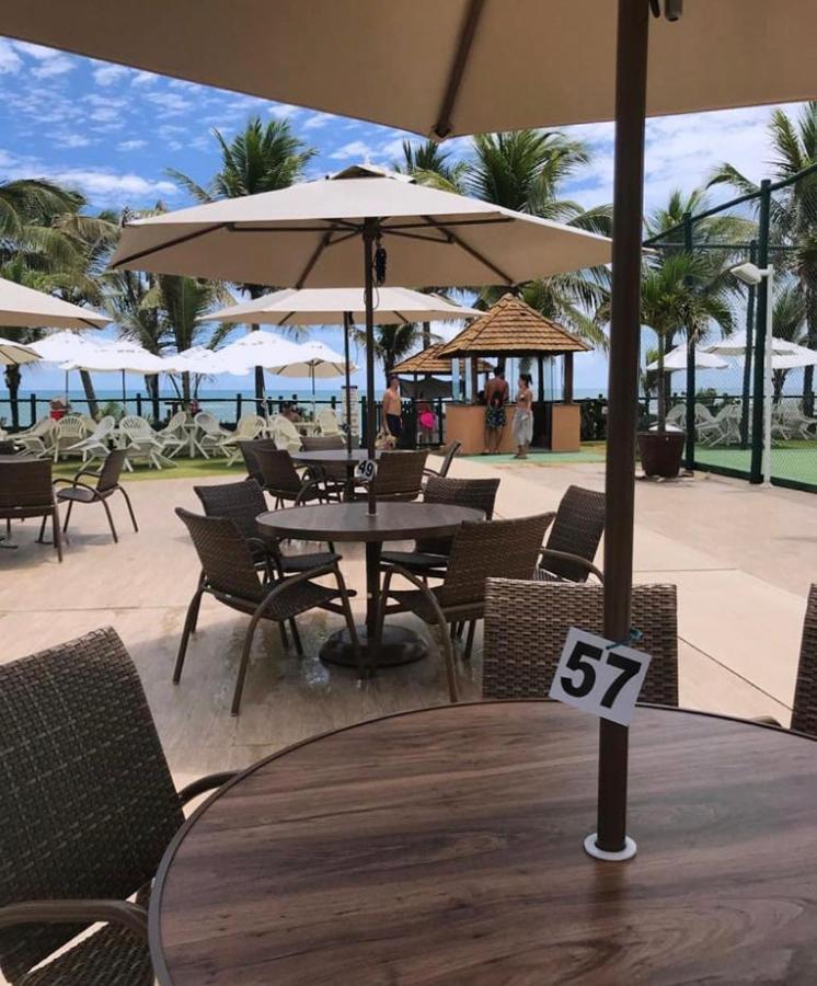 Ferienwohnung Temporada Pe Na Areia Guarajuba Exterior foto