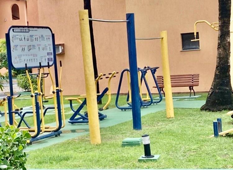 Ferienwohnung Temporada Pe Na Areia Guarajuba Exterior foto